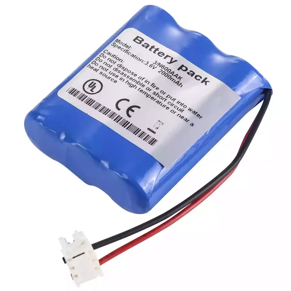 高品質電池 適用於 B.Braun casmed 3/N600AAK NI-AA2000MAH