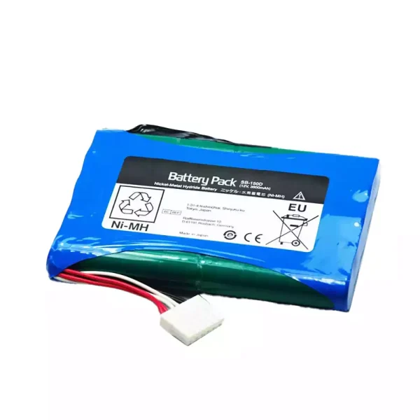 高品質電池 適用於 NIHON KOHDEN ECG-1450 ECG-1500 ECG-1510 ECG-1560 ECG-1550 ECG-1550K ECG-1500K ECG-1550P ECG-1400 ECG-1530