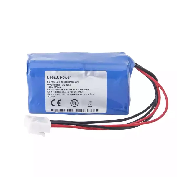 高品質電池 適用於 Zoncare WPE08-0135,WPF01-0813,WPD04-0178,WPE04-0184,WPF12-0197,WPD07-0035,WPD-0080