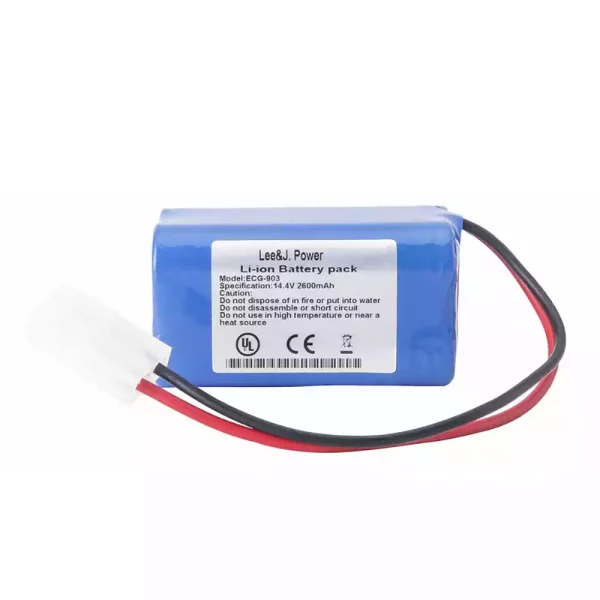 高品質電池 適用於 SPRING ECG-901A ECG-903