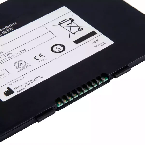 高品質電池 適用於 CARESTREAM 441400052 P/N8G5132 DRX-1：圖片 3