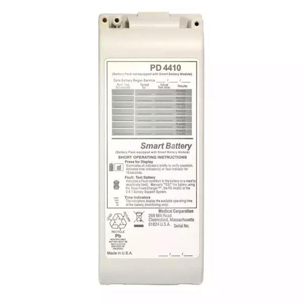 高品質電池 適用於 Zoll PD4410
