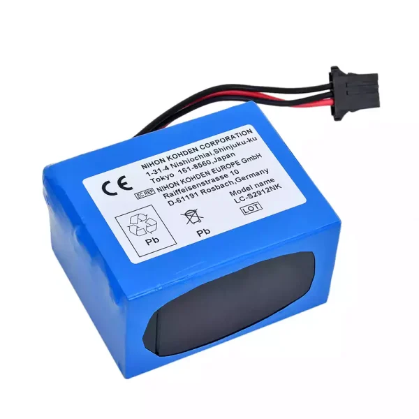 高品質電池 適用於 NIHON KOHDEN TEC-7500 TEC-7511 TEC-7521 TEC-7531 ECG-9522P：圖片 2
