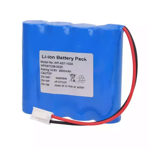 高品質電池 適用於 WP-AST-102A,WPASTC08-0025,Osen ECG-8112：圖片 3