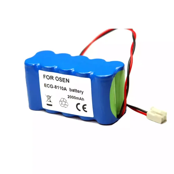 高品質電池 適用於 OSEN ECG-8110 ECG-8110A ECG-8130A：圖片 2