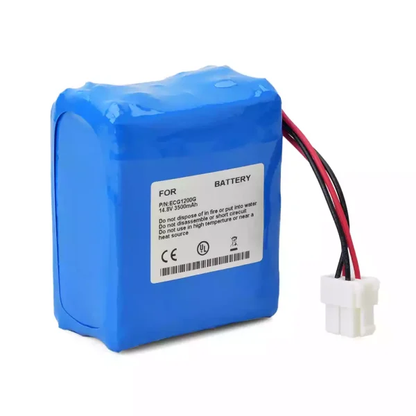 高品質電池 適用於 CONTEC ECG-1200 ECG-1200G ECG-1600D：圖片 2