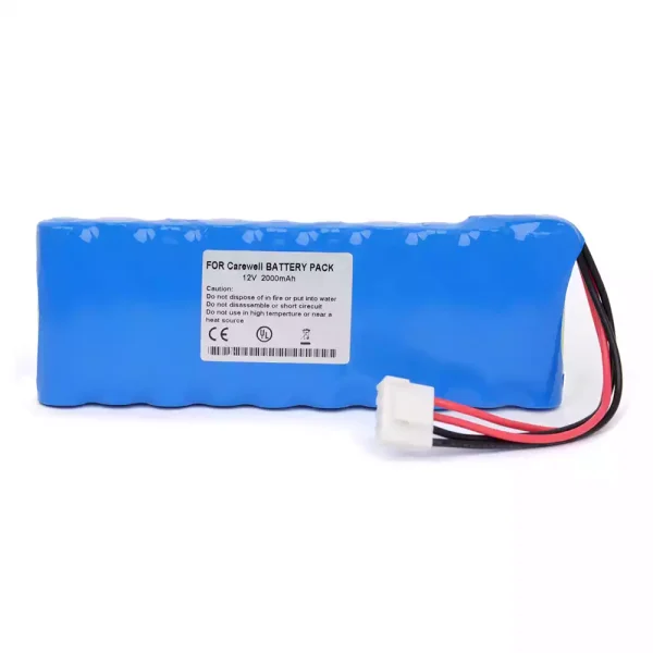 高品質電池 適用於 Carewell ECG-1101,ECG-1101B,ECG-1101G