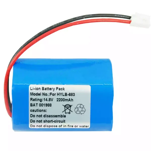 高品質電池 適用於 Biocare ECG-1200,ECG-1210,ECG-1201,FM-801
