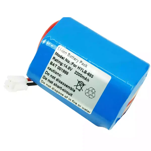 高品質電池 適用於 Biocare ECG-1200,ECG-1210,ECG-1201,FM-801：圖片 2