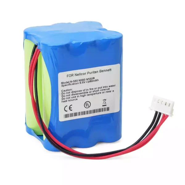 高品質電池 適用於 Nellcor Puritan Bennett 069308,8HR-4/3AU,M6008-0