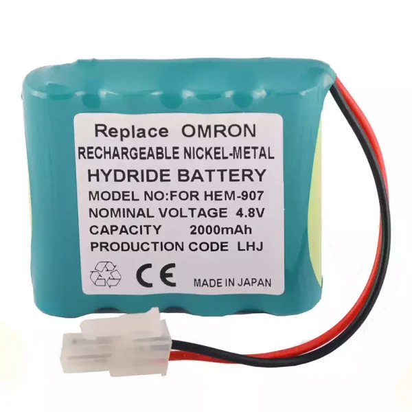 高品質電池 適用於 Omron HEM-907,HEM-907XL,48H907N-AU