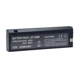 高品質電池 適用於 NIHON KOHDEN ECG-6000,ECG-6511ECG-6151 ECG-6353,ECG-6551,ECG-6951,OEC-8110,ECG-8810P OEC-8110T,CARDIO FAX