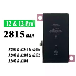 電池 A2479 適用於 iPhone 12,iPhone 12pro