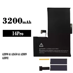 電池 A2866H 適用於 iPhone 14 pro