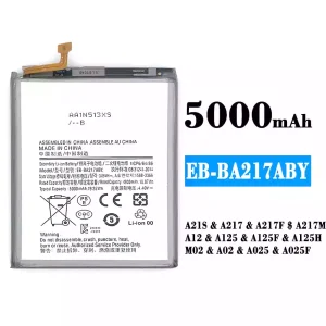電池 EB-BA217ABY 適用於 Samsung  A21S/A217/A217F/A217M/A12/A125/A125F/A125H/M02/A02/A025/A025F