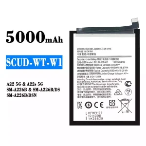 電池 SCUD-WT-W1 適用於 Samsung A22 5G/A22s 5G