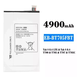 電池 EB-BT705FBT 適用於 Samsung Tab S 8.4 LTE/Tab S 8.4