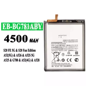電池 EB-BG781ABY 適用於 Samsung S20 FE 5G/S20 Fan Edition