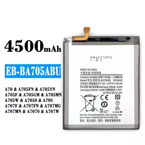 電池 EB-BA705ABU 適用於 Samsung A70/A70S