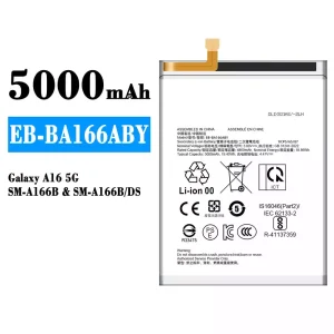 電池 EB-BA166ABY 適用於 Samsung Galaxy A16 5G