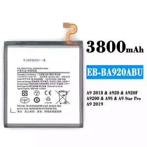 電池 EB-BA920ABU 適用於 Samsung A9 2018/A9 2019