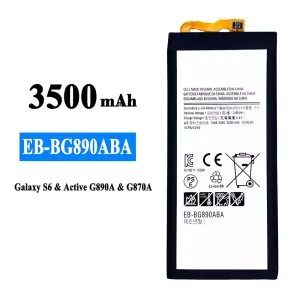 電池 EB-BG890ABA 適用於 Samsung Galaxy S6