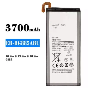電池 EB-BG885ABU 適用於 Samsung A8 Star,A9 Star
