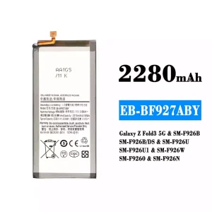 電池 EB-BF927ABY 適用於 Samsung Galaxy Z Fold 3
