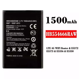電池 HB554666RAW 適用於 HUAWEI LTE 4G WIFI Router / E5372 / E5373 / E5336 / E5330