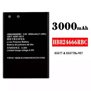 電池 HB824666RBC 適用於 HUAWEI E5577