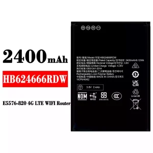 電池 HB624666RDW 適用於 HUAWEI E5576-820 4G LTE WIFI Router