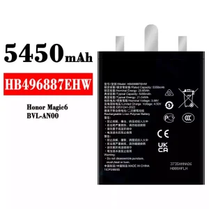 電池 HB496887EHW 適用於 HUAWEI Honor Magie 6