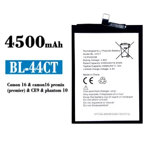 電池 BL-44CT 適用於 Tecno Camon 16 / phantom 10