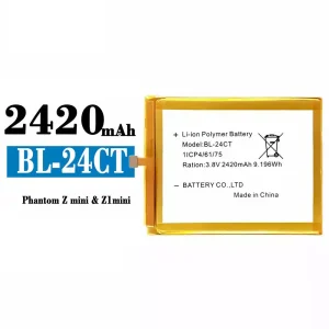 電池 BL-24CT 適用於 Tecno Phantom Z mini / Z1 mini