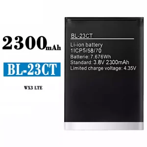 電池 BL-23CT 適用於 Tecno WX3 LTE