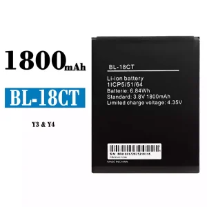 電池 BL-18CT 適用於 Tecno Y3 / Y4