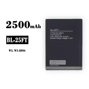 電池 BL-25FT 適用於 Tecno W3, W3-H806