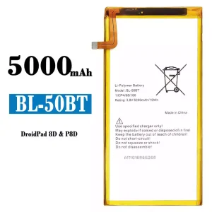 電池 BL-50BT 適用於 Tecno D8 8D / P8D / Droidpad 8D