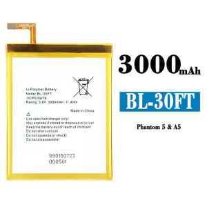 電池 BL-30FT 適用於 Tecno Phantom 5 / A5