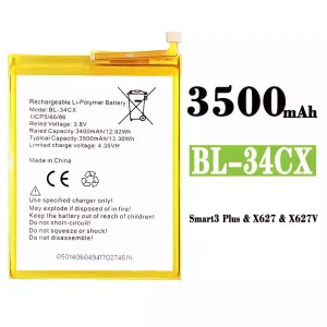 電池 BL-34CX 適用於 Infinix Smart 3 Plus