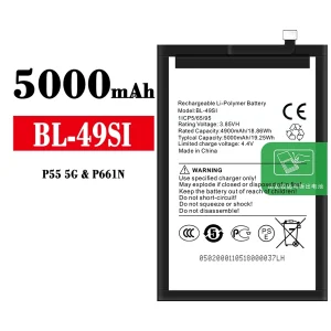 電池 BL-49SI 適用於 ITEL P55 5G