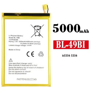 電池 BL-49BI 適用於 ITEL it 1516