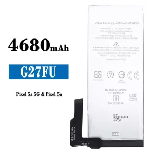 電池 G27FU 適用於 Google Pixel 5a