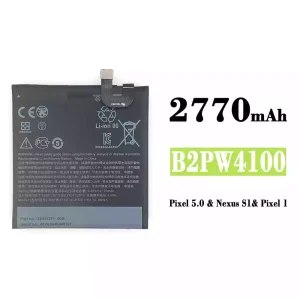 電池 B2PW4100 適用於 Google Pixel 5.0 / Nexus S1 / Pixel 1