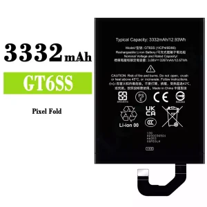 電池 GT6SS 適用於 Google Pixel Fold
