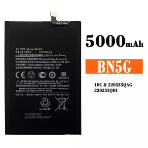 電池 BN5G 適用於 Xiaomi 10C