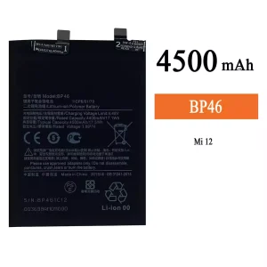 電池 BP46 適用於 Xiaomi Mi 12