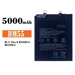 電池 BM55 適用於 Xiaomi Mi 11 Ultra