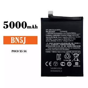 電池 BN5J 適用於 Xiaomi POCO X5 5G