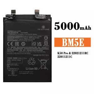 電池 BM5E 適用於 Xiaomi K50 Pro
